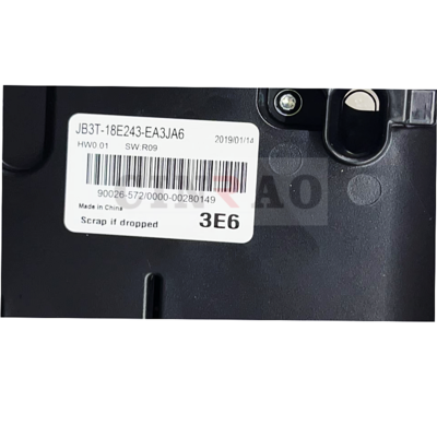 Automotive Ford Everest Faceplate Panel JB3T-18E243-EA3JA6 Car Media Front Screen Replacement