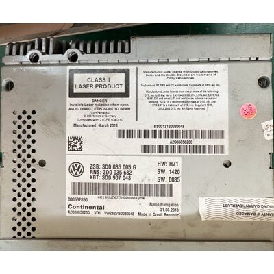 Car Navigation Radio for Volkswagen Phaeton RNS810 Stereo Player VW RNS 810 GPS Audio