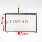 ISO9001 Toyota 167*91mm TFT LCD Capacitive Touchscreen