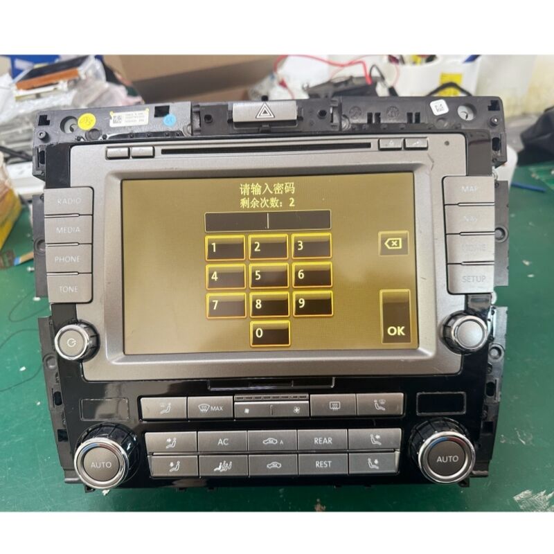 Car Navigation Radio for Volkswagen Phaeton RNS810 Stereo Player VW RNS 810 GPS Audio