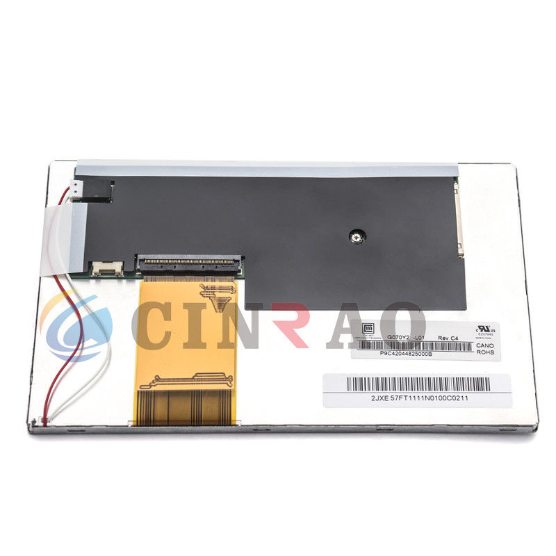 AUO 7.0 inch TFT LCD Screen G070Y2-L01 Display Panel For Car GPS Auto Replacement