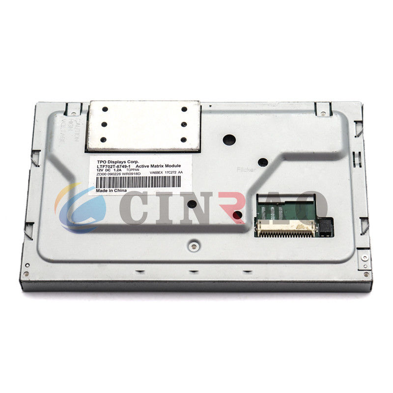 7.0 INCH TPO TFT LCD Screen Panel / LTF702T-8749-1 GPS LCD Display Module