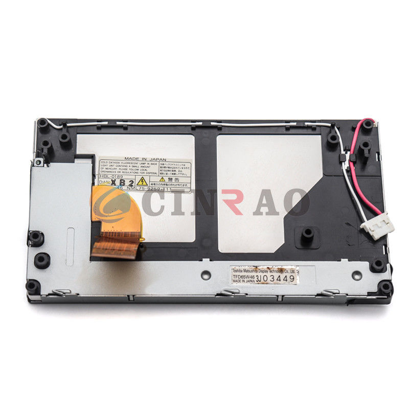 6.5 INCH TFT Display Module For Car GPS Auto Spare Parts Toshiba TFD65W46