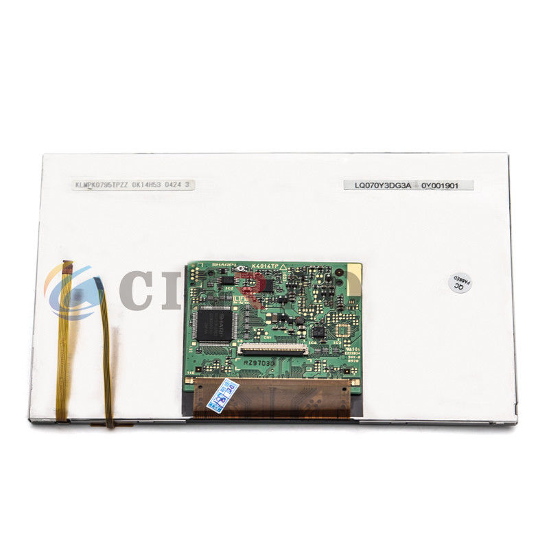 7.0  Inch Sharp LQ070Y3DG3A Automotive LCD Display Screen For Car Auto Parts Replacement