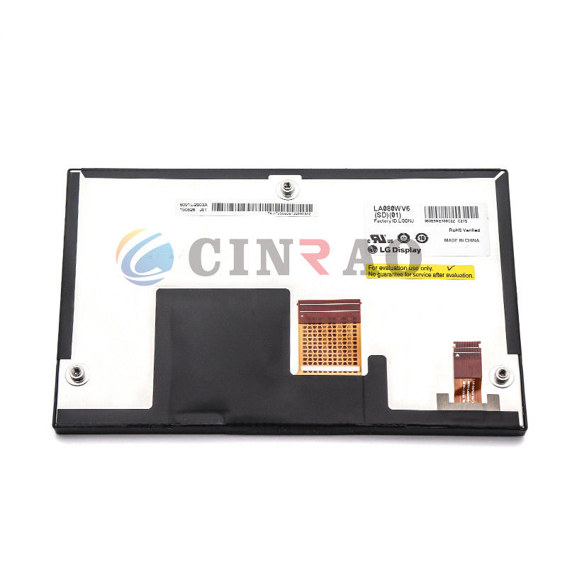 Durable LCD Car Panel LA080WV6(SD)(01) 8 Inch TFT Display Module