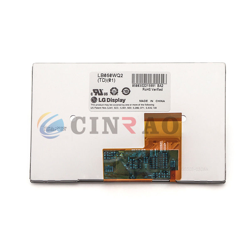 LG LCD Car Screen LB050WQ2(TD)(03) LB050WQ2(TD)(01) 5" 480*272 TFT Industrial LCD Display Panel