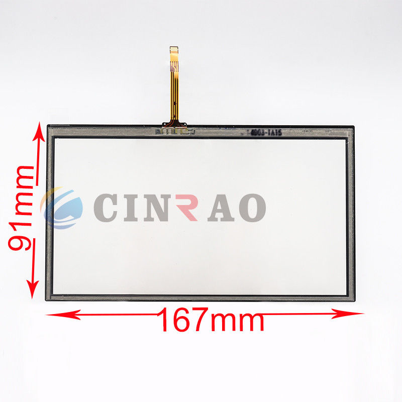 ISO9001 Toyota 167*91mm TFT LCD Capacitive Touchscreen