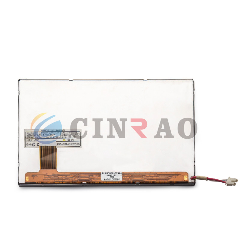 7.0 Inch Optrex GPS LCD Screen T-51811GL070H-FW-ABN Automobile Display ...